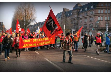 Réforme des retraites 8 à 10 mille manifestants dans les rues de Metz en images