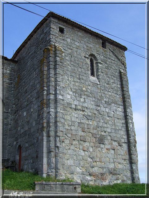 Diaporama église fortifiée de Brossac