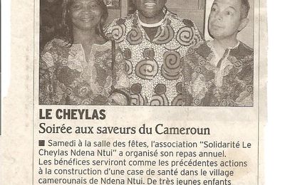 Soirée Camerounaise 8 mai 2010