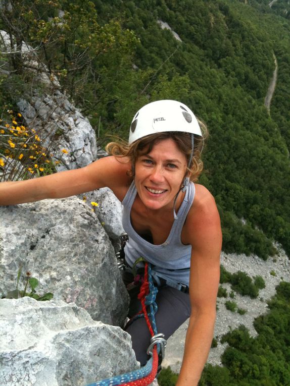 beau week-end et panorama imprenable, une première pour Sabine...