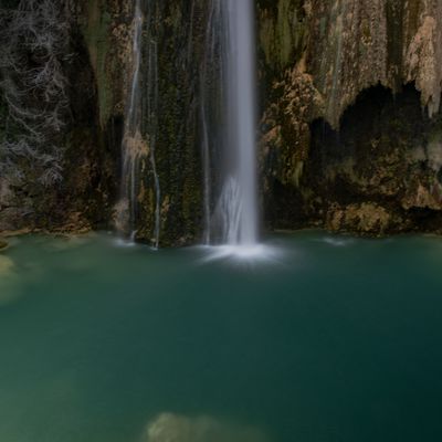 Une balade  du côté de Sillan la - Cascade avec une belle pose longue avec trépied + filtre ND au fil de l 'eau ..