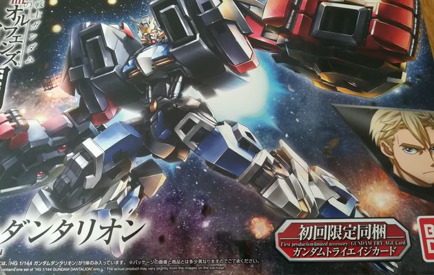 Kit Dantalion et Gundam Try Age