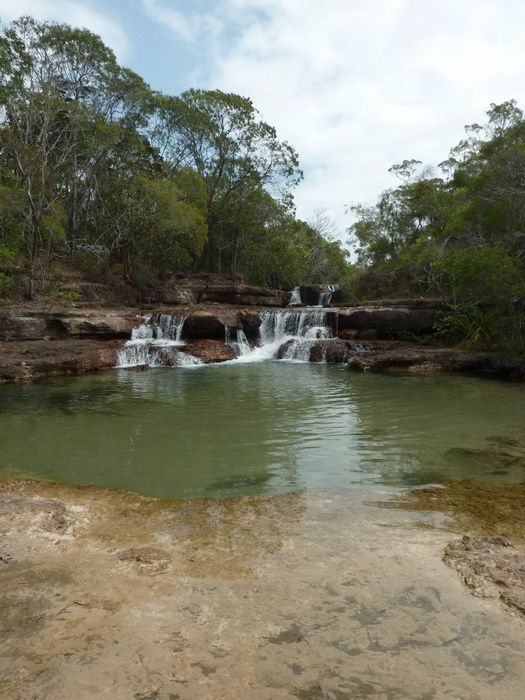 Remonte au Cape York depuis Cairns.
plage, 4x4 et Gunshot au programme!