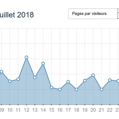 Stats du Blog, Juillet 2018... 