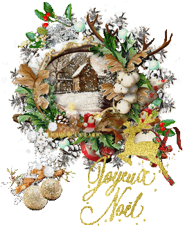 Gif scintillant Joyeux Noël-1-a