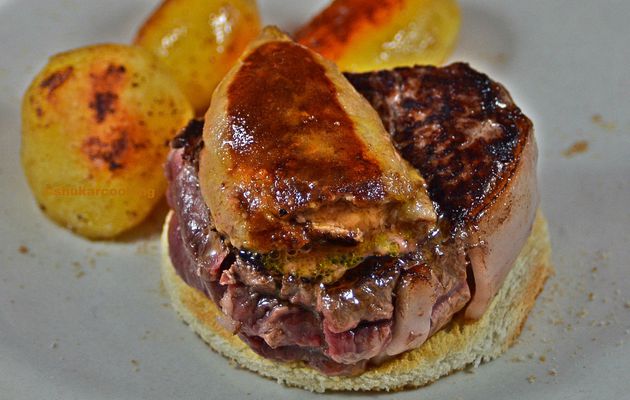 Tournedos Rossini sur canapé