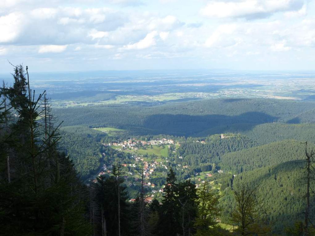 Diaporama : le refuge du Schneeberg et son point de vue (août 2014).