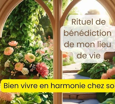 Prière pour bénir et purifier mon lieu de vie