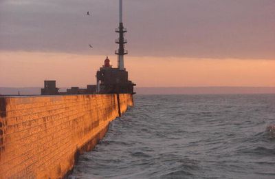 Digue du port du Havre