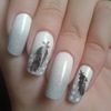 Nail art plumes