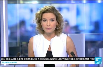 [EN CE MOMENT] JUDITH GRIMALDI pour LE JOURNAL de 12H sur FRANCE 24 