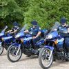 Les motocyclistes de la Police Municipale