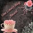 One Lovely Blog Award ( prix )