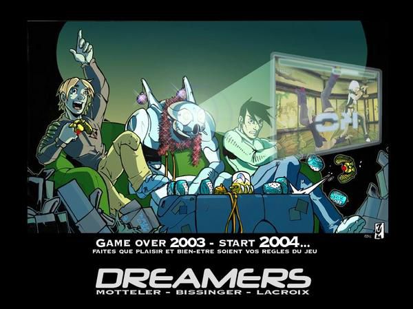 Dreamers : Projet BD à paraître en 2007 aux éditions Paquet