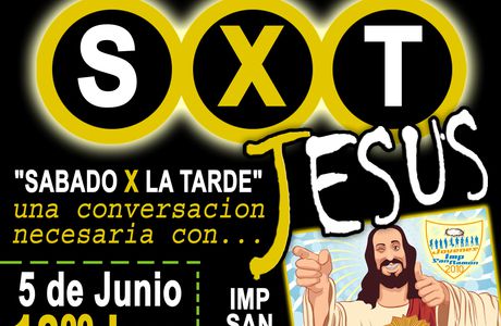 DISEÑO DE AFICHE PARA REUNION EVANGELICA DE JOVENES "SXT"