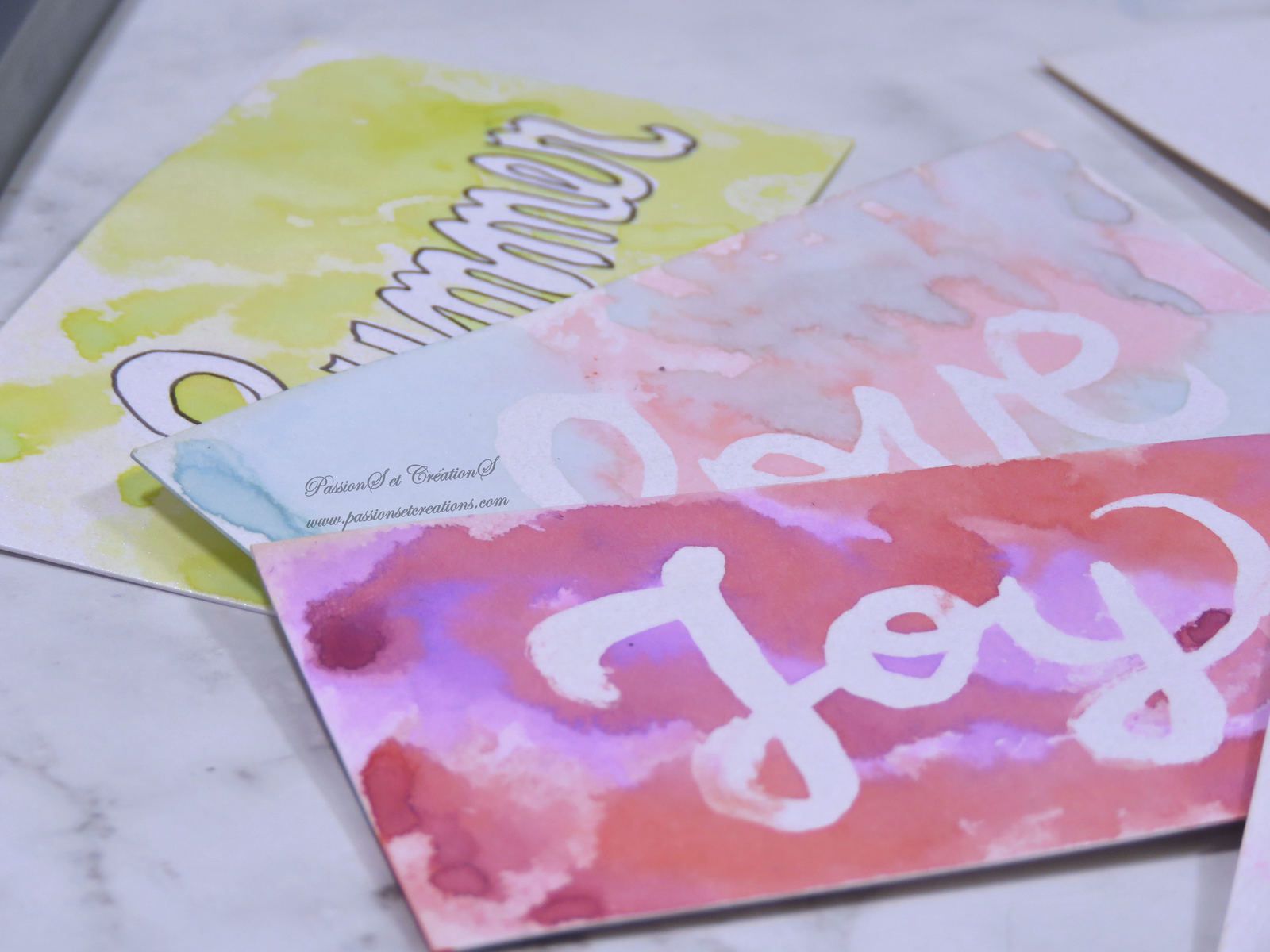 Encres aquarelle et drawing gum ! - Two pour le DIY ! Blog DIY