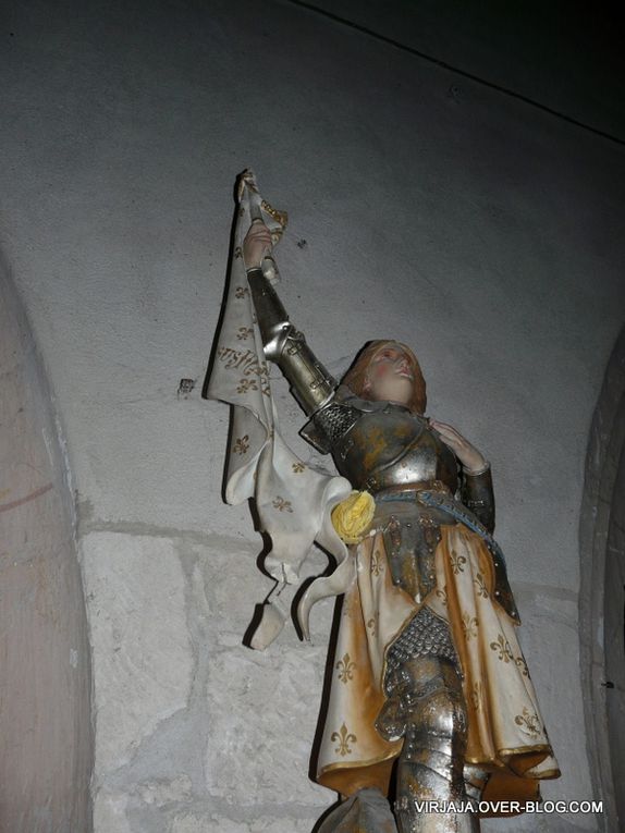 différente statues de Jeanne d'arc en France