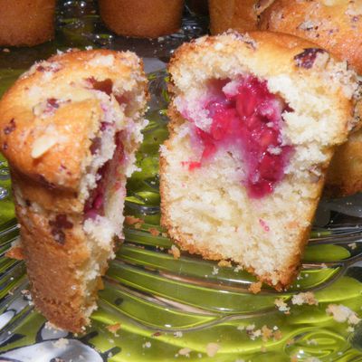 Muffins aux framboises