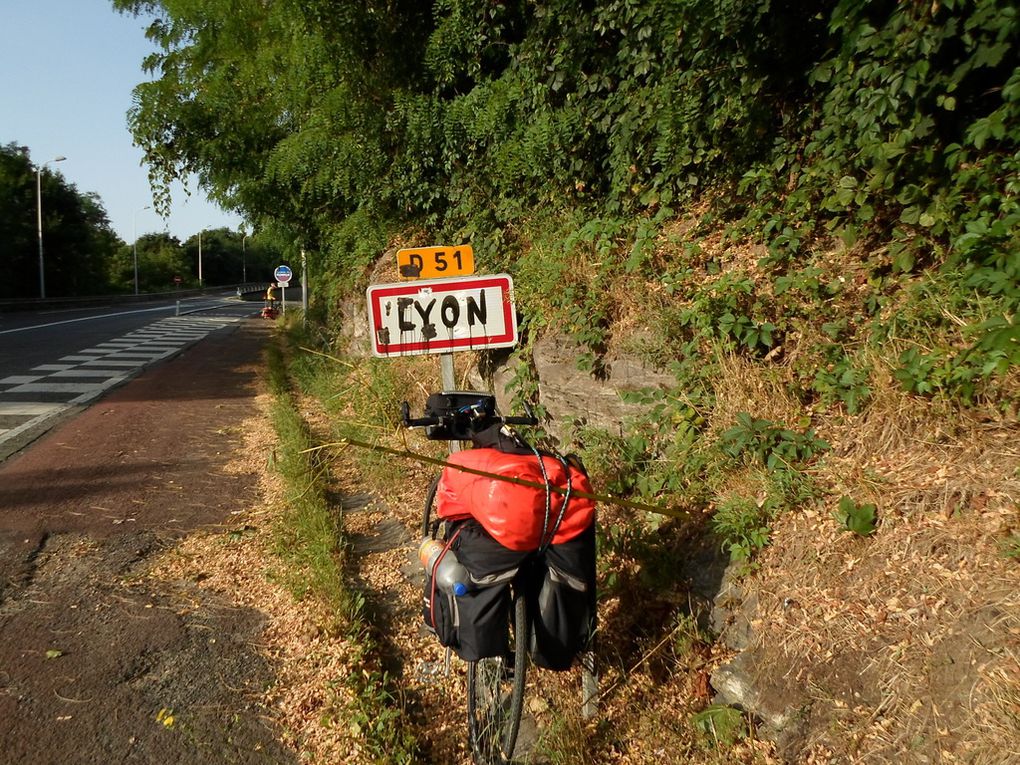 Cyclotourisme de Strasbourg à la méditerranée juillet août 2013