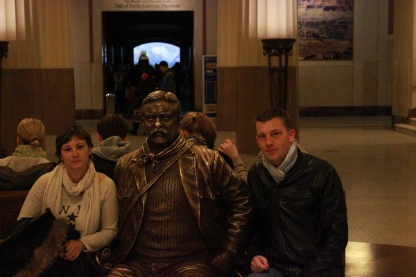 Nous avec Théodore Roosvelt (pas le vrai)