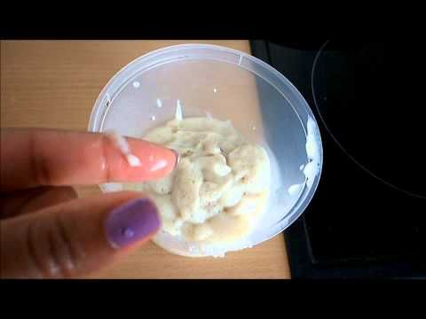 Masque au gel d'avoine pour des boucles Haute Définition
