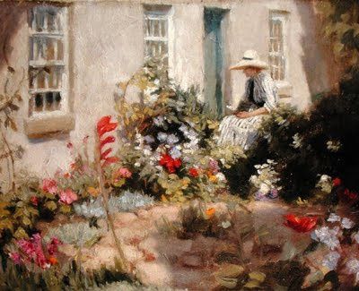 Album - Peintures -femmes-au-jardin