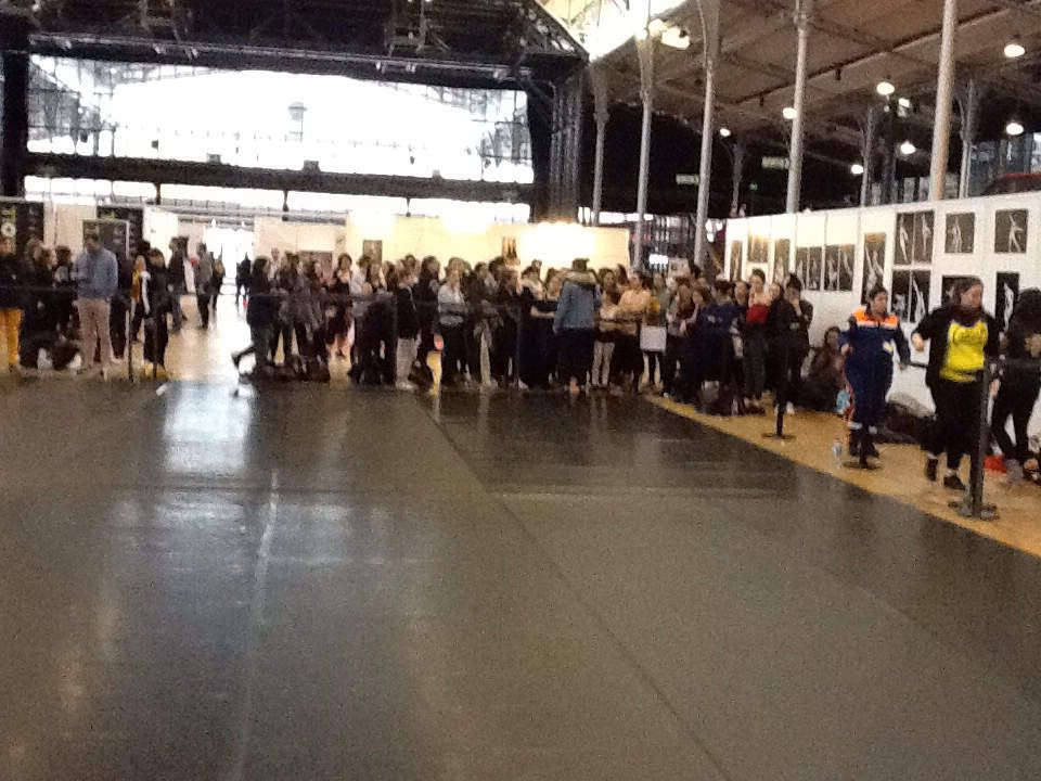 L'attente de la danseuse étoile Paris 2018 Marjorie