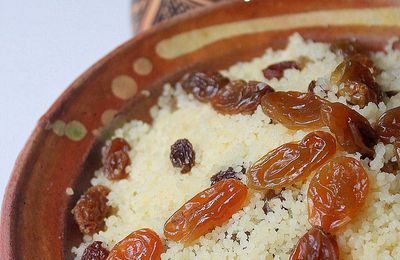 Mesfouf ou couscous sucré seffa