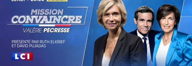 Présidentielle 2022 - David Pujadas et Ruth Elkrief aux commandes de "Mission convaincre" dès ce soir sur LCI