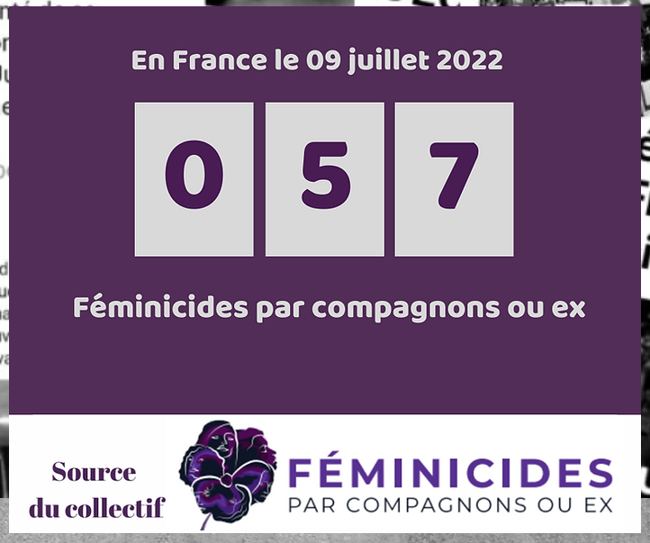 61 EME   FEMINICIDES DEPUIS LE DEBUT  DE L ANNEE 2022