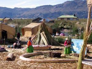 Balade sur le  Titicaca