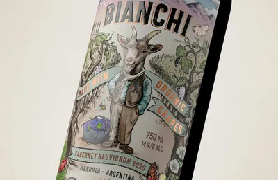 Packaging : Nouvelle étiquette Bianchi Organic 2025