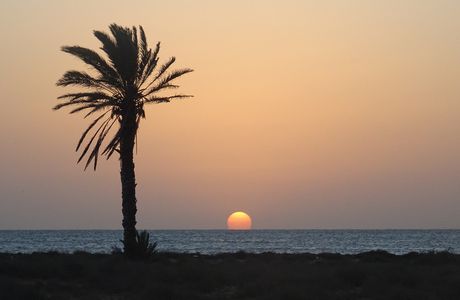 DjerbaRando : balade au soleil couchant