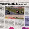 LE CIRCUIT CAROLE NOUS QUITTE...