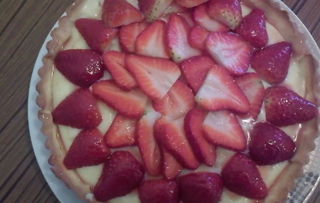 Tarte aux fraises