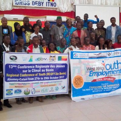 The thirteenth edition of the Climate Youth Conference (COY13) at the University of Abomey-Calavi in ​​Benin