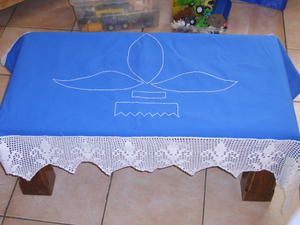 nappe table basse