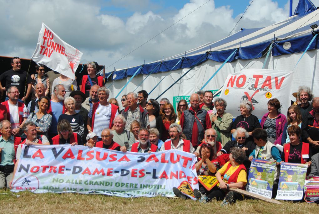 Du 8 au 11 juillet 2012 à Notre Dame des Landes-FRANCE