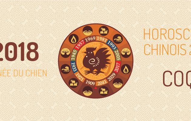 Horoscope chinois coq 2018