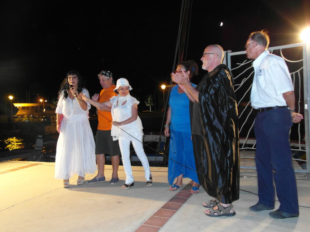 Mardi 13 août 2013 - La troupe des "Cent talents" et la catalane centenaire ...