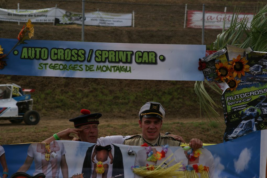 Les 28 et 29 juillet 2012 à St-Georges-de-Montaigu (85), 7ème épreuve du Championnat de France d'autocross.