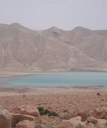 lac de retenue du barrage d'Hassan Addakhil