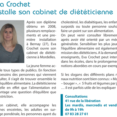 Article paru dans le Mordelles mag'