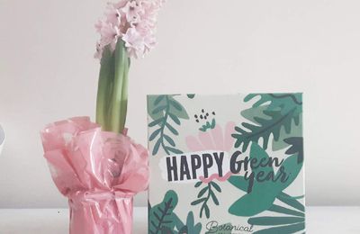 Botanical beautybox de Janvier: Happy green years