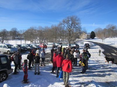 Sortie raquettes 2013 - Forêt du Meygal