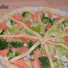 Quiche brocoli et saumon