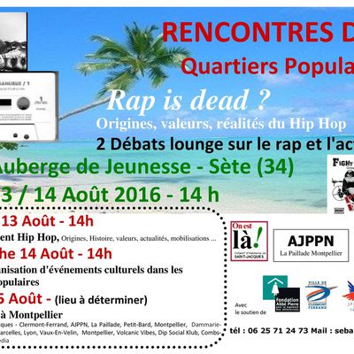 RENCONTRES D'ÉTÉ Quartiers Populaires 2016