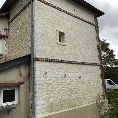Rénovation de maison façade et pignons 