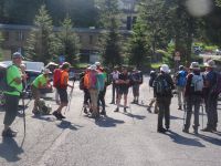 Station du Lioran  : les randonneurs st cômois " sont là   !!!!!!