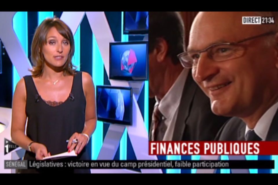 [2012 07 02] AMANDINE BEGOT - I&gt;TELE - L’EDITION DU SOIR @21H30